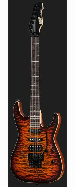 ESP M-III FR QM FSH BH Tiger Eye, detalj 2