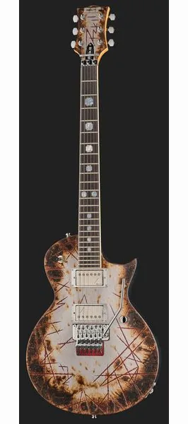 ESP RZK-II Richard Z Kruspe Burnt, detalj 2