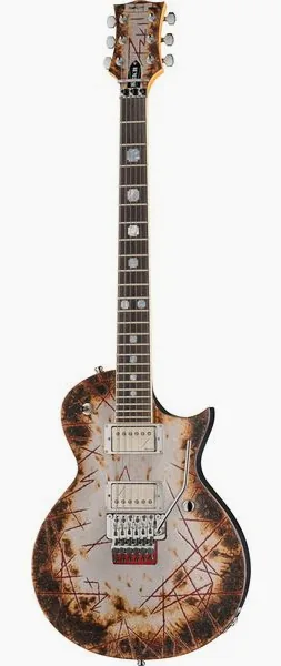 ESP RZK-II Richard Z Kruspe Burnt framifrån