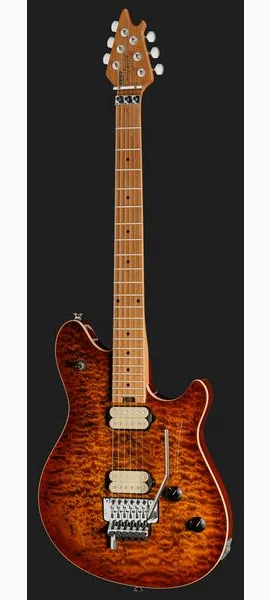 Evh Wolfgang Special QM TigerEyeG, detalj 2