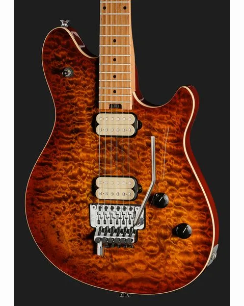 Evh Wolfgang Special QM TigerEyeG, detalj 4