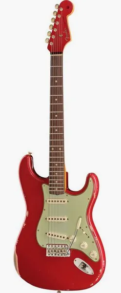 Fender 1960 Strat MP Relic DR framifrån