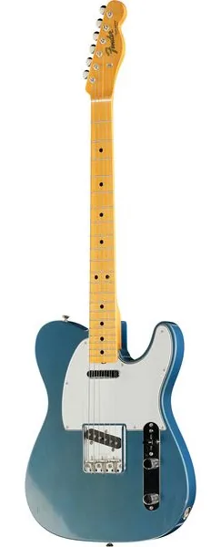 Fender 1966 Tele DLX CC Aged LPB framifrån