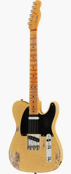 Fender 51 Nocaster Heavy Relic ANB framifrån