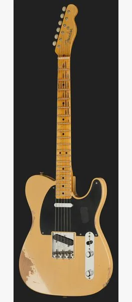 Fender 51 Nocaster Relic NBL MN, detalj 2
