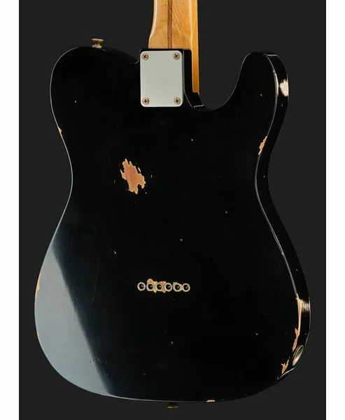 Fender 52 Tele Black Relic LH, detalj 5