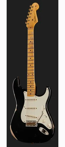 Fender 55 Strat BLK Relic, detalj 2
