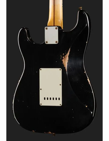 Fender 55 Strat BLK Relic, detalj 5