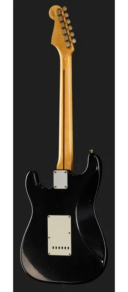 Fender 56 Strat BLK Journeyman Relic, detalj 3