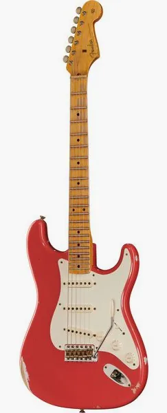 Fender 56 Strat FRD Relic framifrån