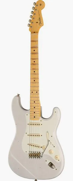 Fender 57 Strat WBL JM Relic framifrån
