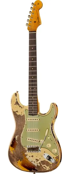 Fender 59 Strat AVWoC3CS Super Relic framifrån