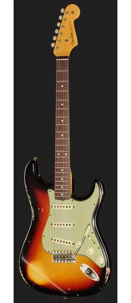 Fender 60 Strat 3TSB Relic, detalj 2