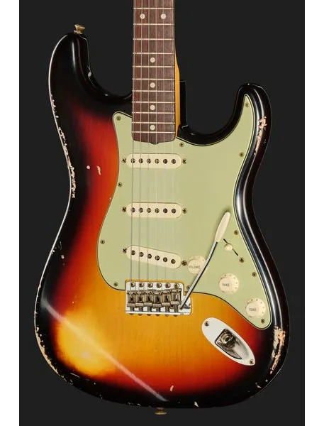 Fender 60 Strat 3TSB Relic, detalj 4