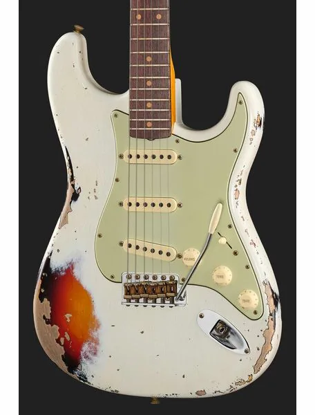 Fender 60 Strat AOW/3TSB Heavy Relic, detalj 4
