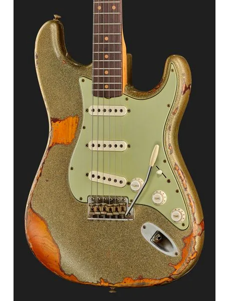 Fender 60 Strat GSoBB SuperRelic MBDB, detalj 4