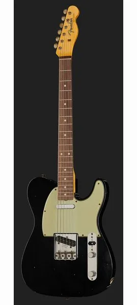 Fender 60 Tele BLK Journeyman Relic, detalj 2