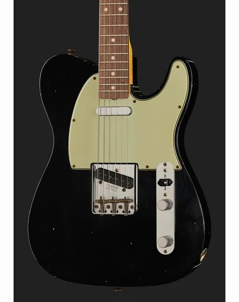 Fender 60 Tele BLK Journeyman Relic, detalj 4