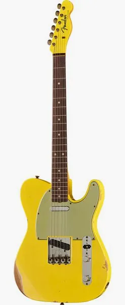 Fender 60 Tele Relic RW GYW framifrån