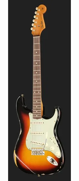 Fender 60s DM II CR Strat Relic 3TSB, detalj 2