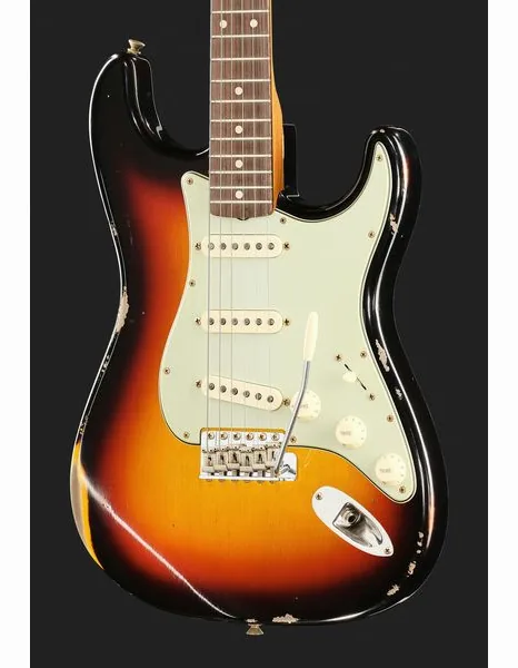 Fender 60s DM II CR Strat Relic 3TSB, detalj 4