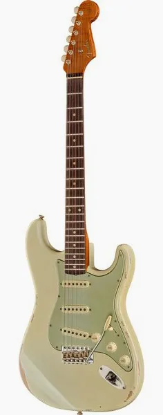 Fender 60s DM II CR Strat Relic TG framifrån