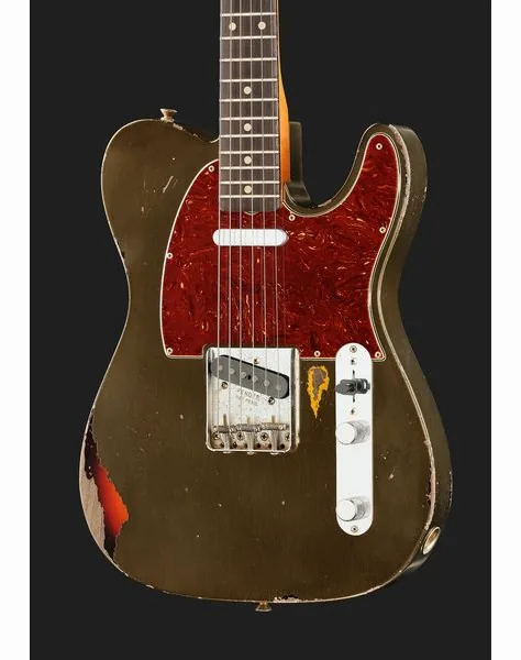 Fender 60s Tele Relic CF over 3TSB, detalj 4