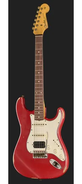 Fender 61 Strat DAR Relic HSS MBAH, detalj 2