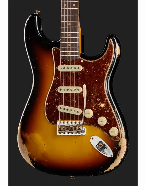 Fender 61 Strat Heavy Relic FSB, detalj 4