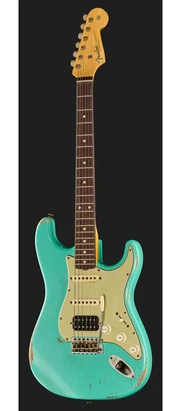 Fender 61 Strat SFG Relic HSS MBAH, detalj 2