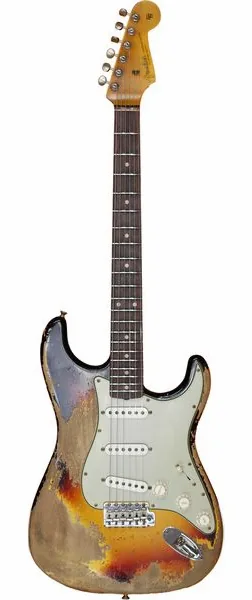 Fender 62/63 Strat SHR 3T Sunburst framifrån