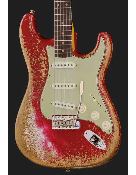 Fender 62/63 Strat SHR Dakota Red, detalj 4