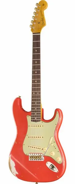 Fender 63 Strat AFR Heavy Relic framifrån
