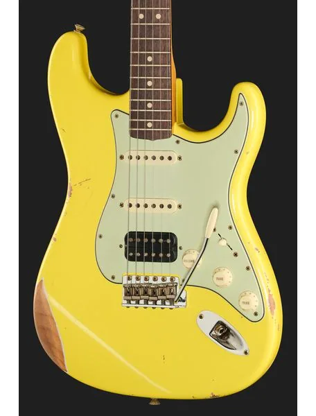 Fender 63 Strat Relic GYW HSS, detalj 4