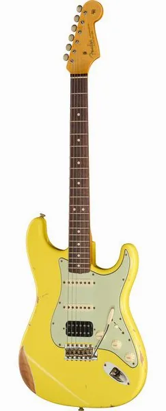 Fender 63 Strat Relic GYW HSS framifrån