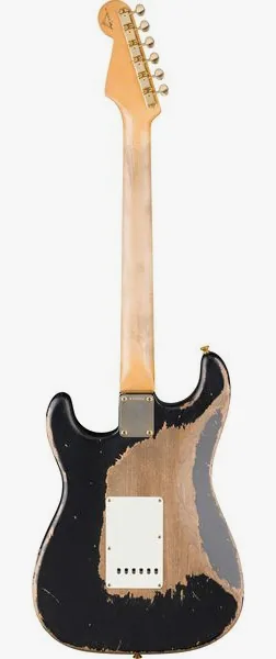 Fender 63 Strat Relic MBPW BK, detalj 2
