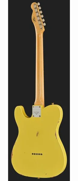 Fender 63 Tele Relic Canary Yellow, detalj 3