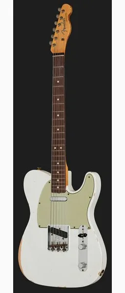 Fender 63 Tele Relic Olympic White, detalj 2