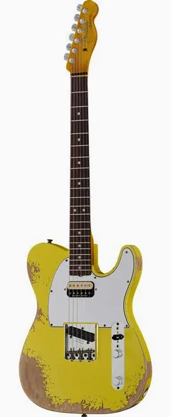 Fender 64 Tele HS GFY Heavy Relic framifrån