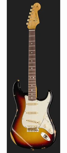 Fender 65 Strat 3CS Relic, detalj 2