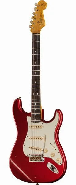 Fender 65 Strat CAR Journeyman Relic framifrån