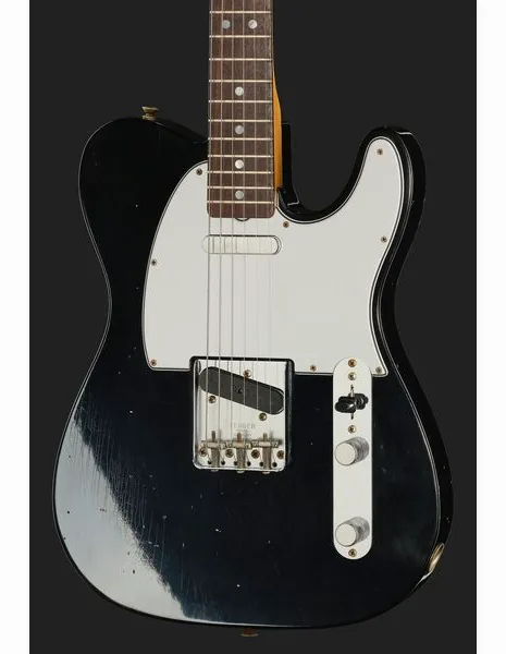 Fender 67 Tele Black JM Relic, detalj 4