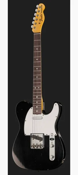 Fender '67 Tele BLK Journeyman Relic, detalj 2