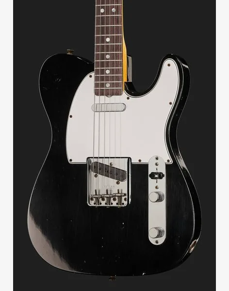 Fender '67 Tele BLK Journeyman Relic, detalj 4