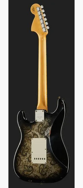 Fender 68 Strat Relic Black Paisley, detalj 3