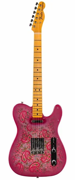 Fender 68 Tele Pink Paisley NOS framifrån