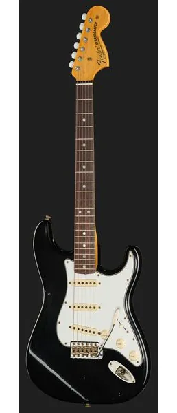Fender 69 Strat Black JM Relic, detalj 2