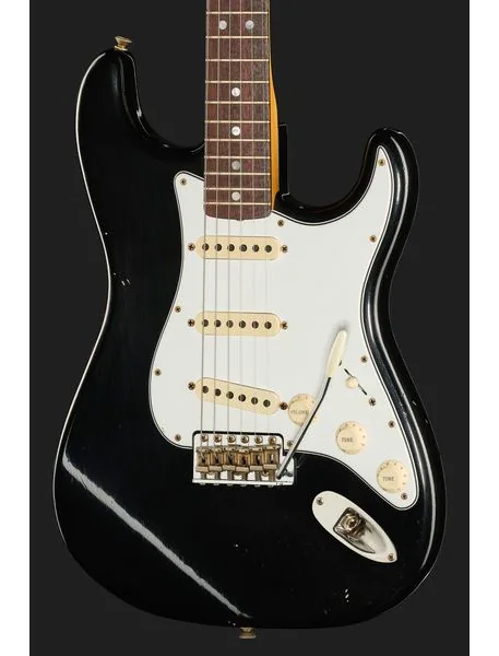 Fender 69 Strat Black JM Relic, detalj 4