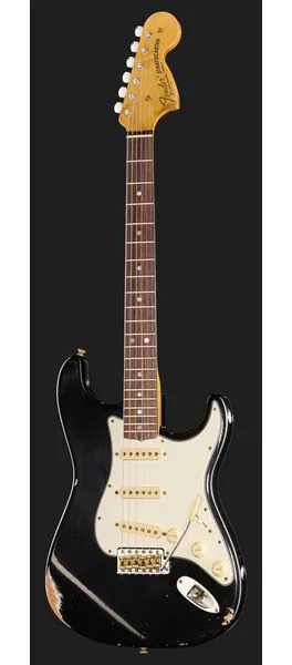 Fender 69 Strat BLK Relic, detalj 2