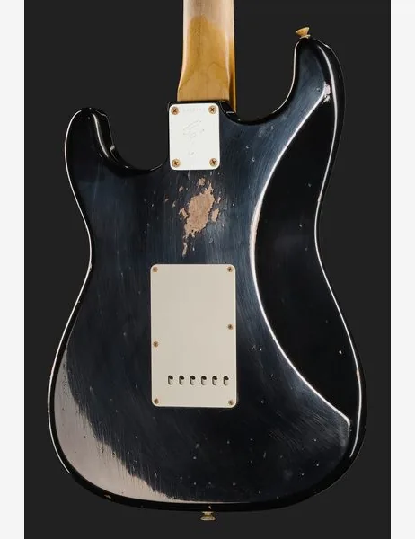 Fender 69 Strat BLK Relic, detalj 5